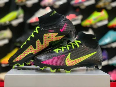 【Special Deals】2023 New Mens Durable and Breathable Football Shoes Air Zoom 15 Elite FG สตั๊ด รองเท้าสตั๊ด รองเท้าฟุตบอลผู้ชาย 100% Authentic