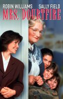 ภาพยนตร์ Mrs. Doubtfire ศิลปะการพิมพ์ภาพโปสเตอร์ผ้าไหมของตกแต่งผนังบ้าน0726