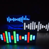 Diy Led Music Spectrum Display Kit โมดูล Diy Touch ขนาดใหญ่225 Segment Led Equalizer Music Spectrum Sound Waves Kit