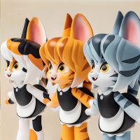 【LZ】♈  Desenhos animados Anime Maid Cat Blind Box Brinquedos Surpresa Boneca Kawaii Action Figure Modelo Desktop para Meninas Boneca Presente