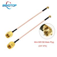 BEVOTOP New Arrival DIY IPEX Male Plug Mini MS156 to SMA / RP-SMA Male RG178 Cable RF Coaxial WIFI Antenna Extension Jumper Cables