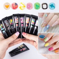 【YP】 5D Pudding Gel Tube Painting Translucent Gummy Jelly Korean-Style