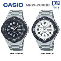 Casio นาฬิกาข้อมือผู้ชาย กันน้ำ100m สายสแตนเลส รุ่น MRW-200HD ของแท้ประกันศูนย์ CMG