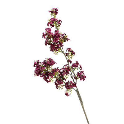 Sanwood ไม้พาย®ดอกไม้ประดิษฐ์ที่ยอดเยี่ยมรักษาสดใหม่ป้องกันการตกธีม Osmanthus อุปกรณ์น้ำหอมปาร์ตี้ Faux พืชสดใส