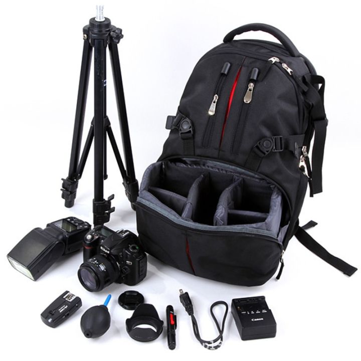 กระเป๋ากล้อง-dslr-กันน้ำเคสกระเป๋าเป้สะพายหลังสำหรับ-nikon-sony-canon-กระเป๋าภาพสำหรับกล้องและท่องเที่ยวกลางแจ้งภาพถ่าย