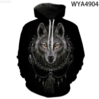 New Wolf Animal Series New Hoodies Fashion Men Women Children 3D Printed Streetwear Pullover Long Sleeve Boy Girl Kids Sweatshirtstrend