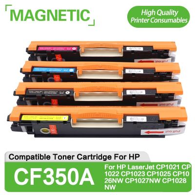 Compatible Toner Cartridge CF350A CF351A CF352A CF353A For HP Laserjet CP1021 CP1022 CP1023 CP1025 CP1026NW CP1027NW CP1028NW