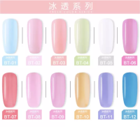 สีเจล AS รหัส BT ขวดใหญ่ 15ml ส่งเร็ว 100% สีสวย เนื้อสีแน่น พร้อมส่ง สีทาเล็บ nail gel polish