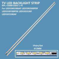 2Pcs/set LED Backlight Bar Light Strip KPL 550B1LED2 LR for KONKA LED55M5580AF/LED55R5500PDF/LED55E5530/ LED55F5590PF Repair