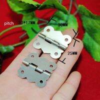 White Metal HingeCabinet Door Hinge 4 Holes Butterfly AntiqueVintage Butterfly Hinge30x25mm50Pcs