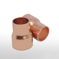 15mmX6.35mm Inner Diameter Copper End Feed Straight Reducing Coupling Plumbing Fitting Scoket Weld Water Gas Oil