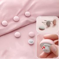 4/6/8pcs Mushroom Quilt Clips Macaron Pegs Duvet Sheet Cover Quilt Holder Slip-resistant Blanket Clothes Clips Home Organization