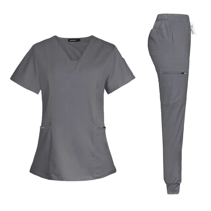 Women Scrubs Nurse Accessories Medical Uniform Unisex Slim Fit Comfort ...