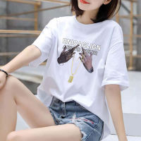 BK-673-SHORT เสื้อยืดแขนสั้นพร้อมส่ง 10สี ลายการ์ตูน ขายดีตามเทรนต์ ลายน่ารัก สีสันสดใส่น่ารัก ใส่ได้ทั้งหญิงและชาย [S-3XL]