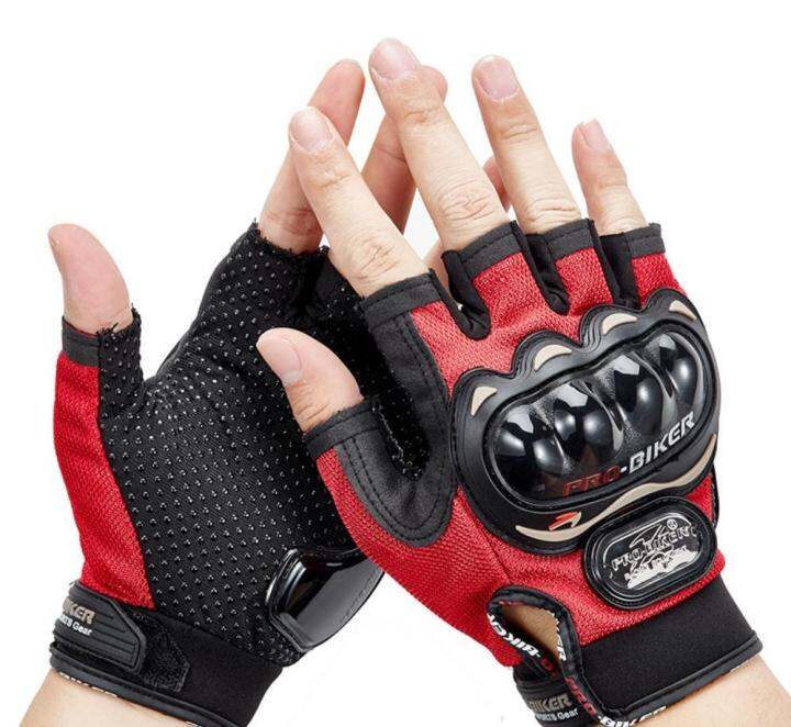 half hand gloves for bike