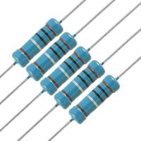 R19 R Resistor ตัวต้านทาน 1% 1W 5 ชิ้น 1R 10R 100R 1k 10k 100k 1M 2.2M 4.7M