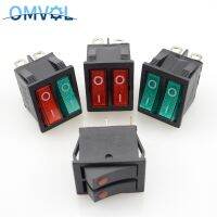 KCD4 Rocker Switch ON-OFF Two-way 2 Position 6 Pins Electrical equipment With Light Power Switch