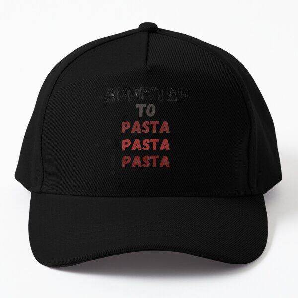 addicted-to-pasta-pasta-lovers-classic-baseball-cap-hat-mens-sport-casquette-hip-hop-black-summer-spring-outdoor-boys