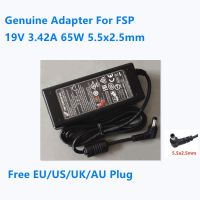 (ใหม่-ต้นฉบับ)♦3.42A 19V FSP 65W ของแท้ FSP065-REB FSP065-RAB FSP065-REBN2 FSP065-REC อะแดปเตอร์ AC FSP065 RECN2สำหรับชาร์จแหล่งจ่ายไฟแล็ปท็อป