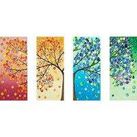 【เก่าฮาร์ดแวร์】 ประกายเพชรชุดวาดเขียนสำหรับเด็กการปัดเศษ5d สี Tree40x80CM เครื่องมือฟรี