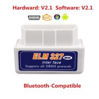 ตัวอ่านเครื่องสแกนรหัสรถ ELM327เครื่องมือ OBD2วิเคราะห์รถยนต์อัตโนมัติ ELM327บลูทูธ2 OBD V2.1บลูทูธ327 ELM C0 OBD2 10ชิ้น/ล็อต