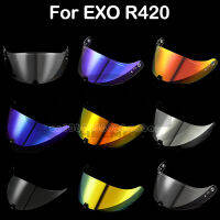 หมวกกันน็อครถจักรยานยนต์ Visor ใบหน้าโล่สำหรับแมงป่อง EXO-R420หมวกกันน็อคกระจก Visiere C Asque Moto Sunshield Cascos อุปกรณ์เสริม