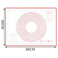 【✆New✆】 congbiwu03033736 อบขนมใช้ใหม่ได้แผ่นรองอบซิลิโคน Non_stick ขนาดใหญ่เครื่องมืออบแผ่นรองอบขนาด80*60ซม./70*50ซม./60*60ซม./60*50ซม.