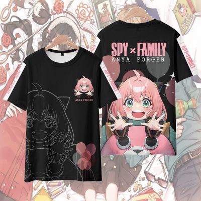 SPY FAMILY T shirt for Kids Boys Girl Anya Forger Anime&nbsp; Printed Loose Tee Shirt 3D Printed