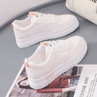 White shoe female new spring 2023 han edition of female students leisure hot style shoes wet shoes leather autumn