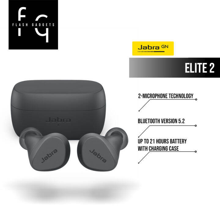 Jabra Elite 2 True Wireless Earbuds 2 Years Jabra Malaysia Warranty