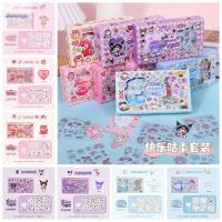 สติกเกอร์รูปหมีสตรอเบอร์รี่ JUNNYA ลายหมีสตรอเบอร์รี่ Cinnamoroll Kuromi Melody PVC กันน้ำ Losto ของขวัญสติ๊กเกอร์กราฟิตี้รางวัลของขวัญ Goo การ์ดสติกเกอร์สเก็ตบอร์ดของตกแต่ง