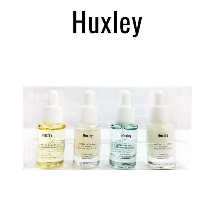 Huxley Essence Deluxe Set (5ml*4) Expiry [14Jul2023] Lazada