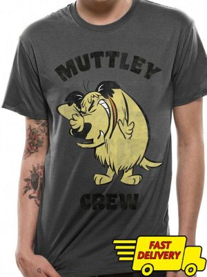 Wacky Races Muttley Crew Dastardly Hanna Barbera Cartoon T-Shirt Size S-3Xl