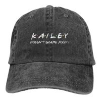 Summer Style Kailey DoesnT Share Food Personalization Printed Cowboy Cap