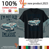 รถเก่า unbranded "Im Not old Im Classic",เสื้อยืดคุณภาพสูง,