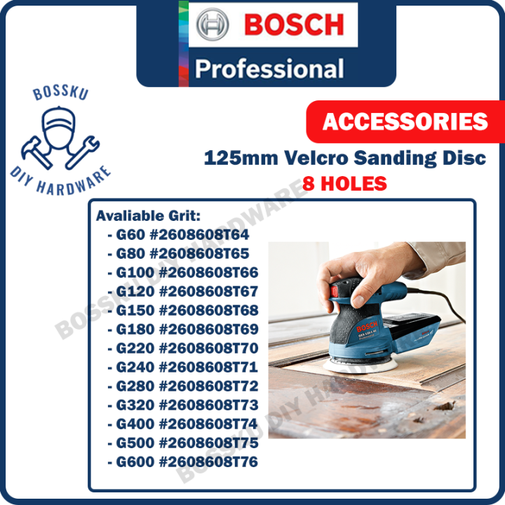 Bosch 2025 sanding discs