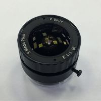 ติดตั้ง CY-2.5F1.2-3MP F1.2 2.5มม. กล้องวงจรปิด1/2 7 "อุปกรณ์เสริมทีวี