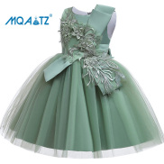 MQATZ Váy Bé Gái Hoa Sinh Nhật Bóng Gown Trẻ Em Dresses