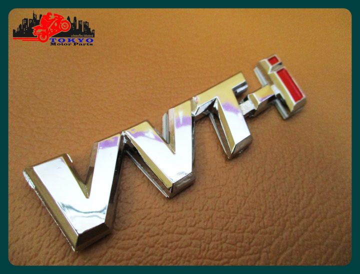 toyota-vvt-i-logo-chrome-sticker-size-7x2-cm-1-pc-แผ่นป้ายอักษร-สติ๊กเกอร์-โลโก้-สีโครเมี่ยม-ติดรถ-พร้อม-กาวติด