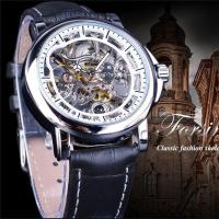 [local tyrants gold money] automatic mechanical watch hollow out middle-aged men big dial steel strip waterproof drunby artifact --nb230710◕∋☽