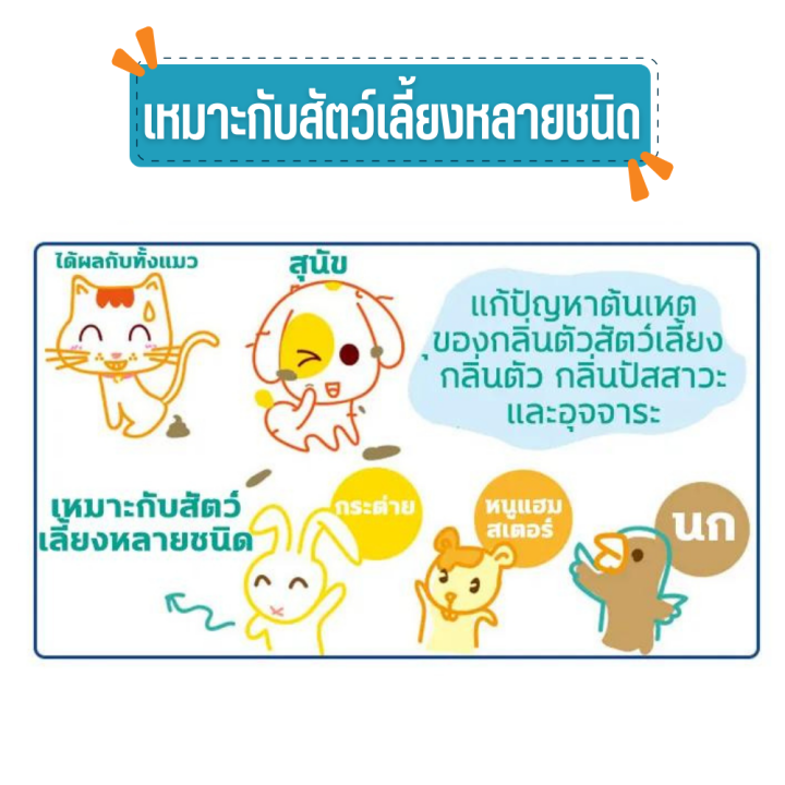 ดับกลิ่งสัตว์เลียง-ที่ดับกลิ่นฉี่แมว-น้ำยากำจัดกลิ่น