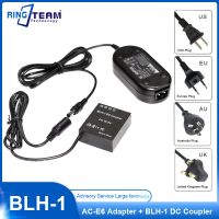 BLH 1 Dummy Battery BLH1 DC Coupler BLH 1 AC E6 ACE6 AC E6 Power AC Adapter for Olympus EM1 Mark 2 EM1 2Mark II Cameras