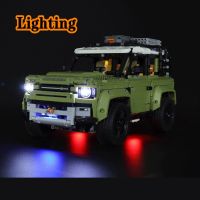 Remote control LED lighting kit for 42110 Land Rover Defender car building block bricks (only light no model) Building Sets