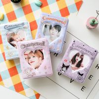 น่ารัก Cinnamoroll 3นิ้วมินิอัลบั้มรูป Lomo การ์ด Photocard ผู้ถือ Fuji Instax Storage รวบรวม Book