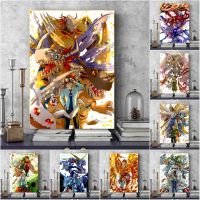 Digimon Adventure Canvas Painting Poster Print Majeagumon Pictures For Living Room Decor