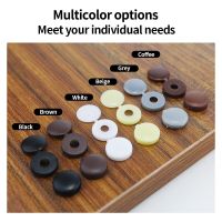 ‘；【=- 100Pcs Hinged Plastic Screw Cap Cover Fold Snap Protective Cap Button For Car Furniture Decorative Nuts Cover Bolts Hardware