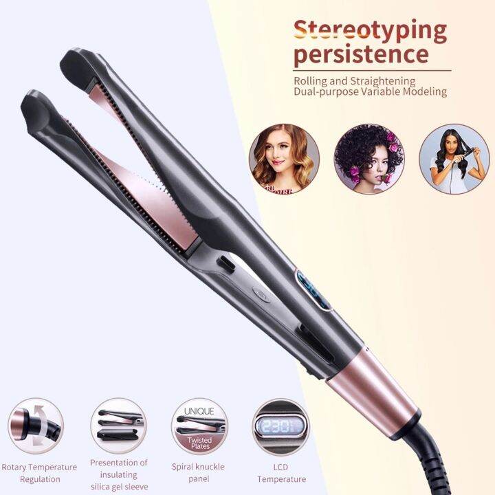 Dual voltage hotsell straightening iron