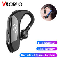 New S08 Bluetooth Earphone LED Display Business Handsfree Wireless Headphone Waterproof Sports Noise Cancelling Earbuds With Mic