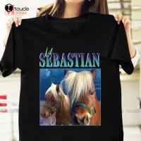 LiL Sebastian T-Shirt Horse LiL Sebastian Shirt Horse Shirt Parks And Recreation Tv Series Shirt Designer T Shirts For Men