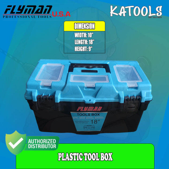 FLYMAN PLASTIC TOOL BOX Lazada PH